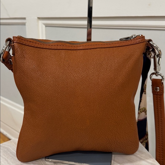 Marc Jacobs Bag Totally Turnlock Brown Leather Crossbody - Picture 7 of 17